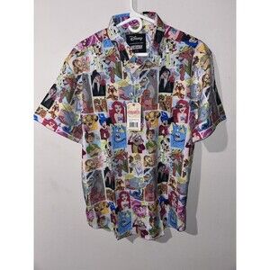 RSVLTS Disney 100 Shirt Men’s LG Drawn To Life Button Up Short Sleeve Kunuflex
